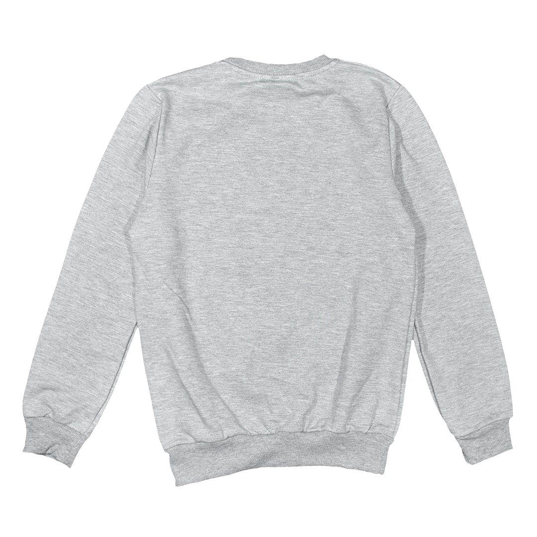 Детска Ватирана Блуза 'Classic Comfort' за Момче - Сив Меланж"