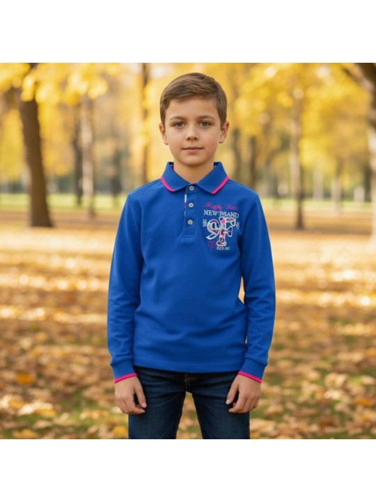 Памучна детска блуза за момче