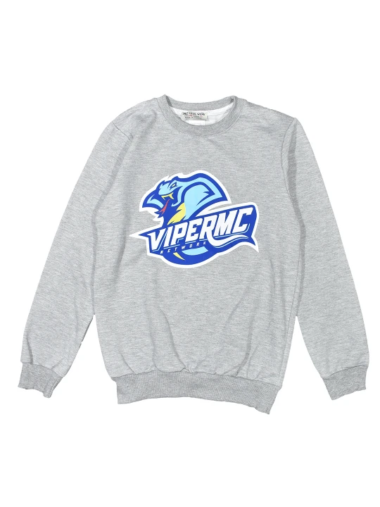 Детска Ватирана Блуза 'Classic Comfort' за Момче - Сив Меланж"