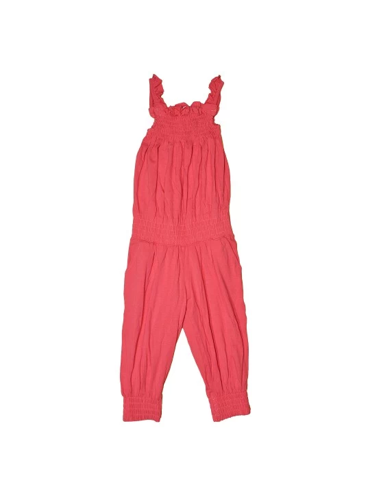 Детски летен памучен гащеризон за момиче Детски летен памучен гащеризон за момиче