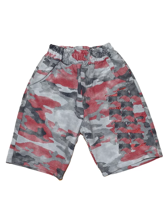 Къси панталонки за момче от камуфлажен десен Къси панталонки за момче от камуфлажен десен