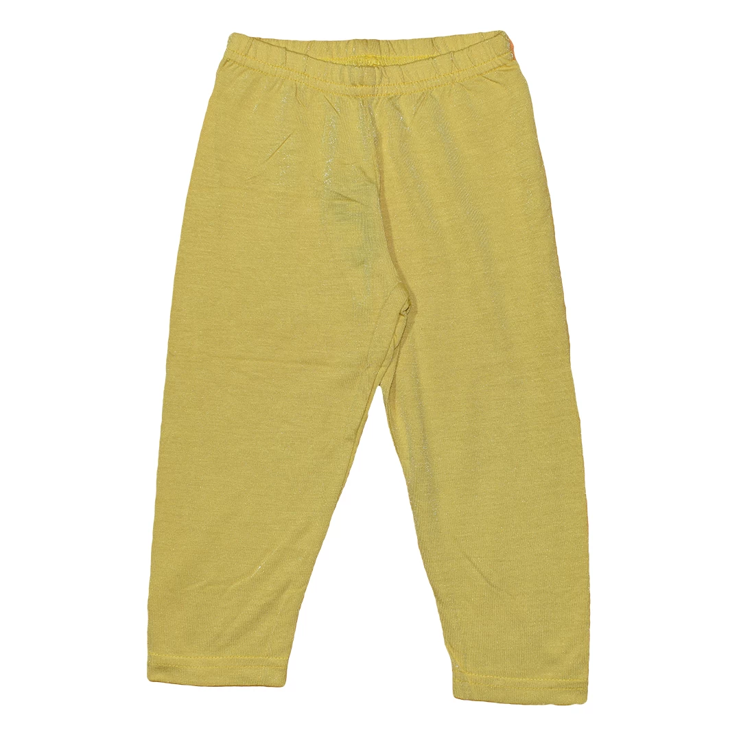 Детски летен 7/8 клин за момиче в жълто Детски летен 7/8 клин за момиче в жълто