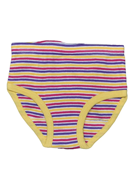 Бебешки бикини за момиче на цветни райета Бебешки бикини за момиче на цветни райета