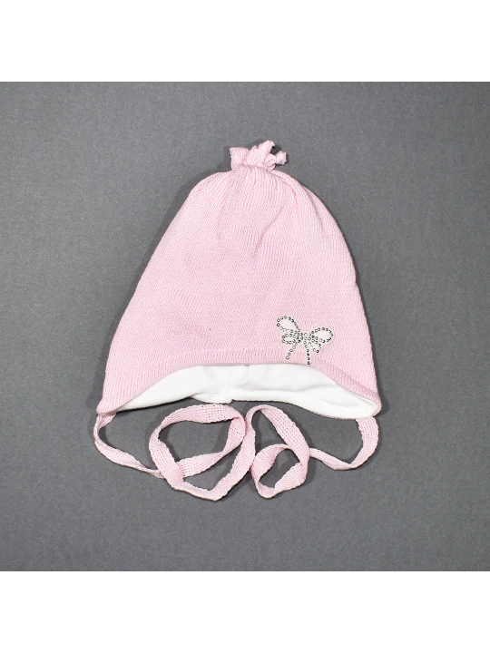 Нежна Бебешка Шапка с Украшение - Защита и Стил за Вашето Момиче Нежна Бебешка Шапка с Украшение - Защита и Стил за Вашето Момиче
