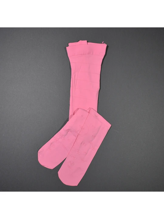 Розов Чорапогащник с Украса за Момичета - Нежност и Игривост в Едно Розов Чорапогащник с Украса за Момичета - Нежност и Игривост в Едно