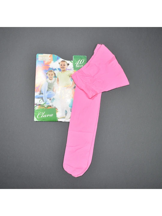 Нежно розов чорапогащник "Clara" за момичета - 40 den Нежно розов чорапогащник "Clara" за момичета - 40 den