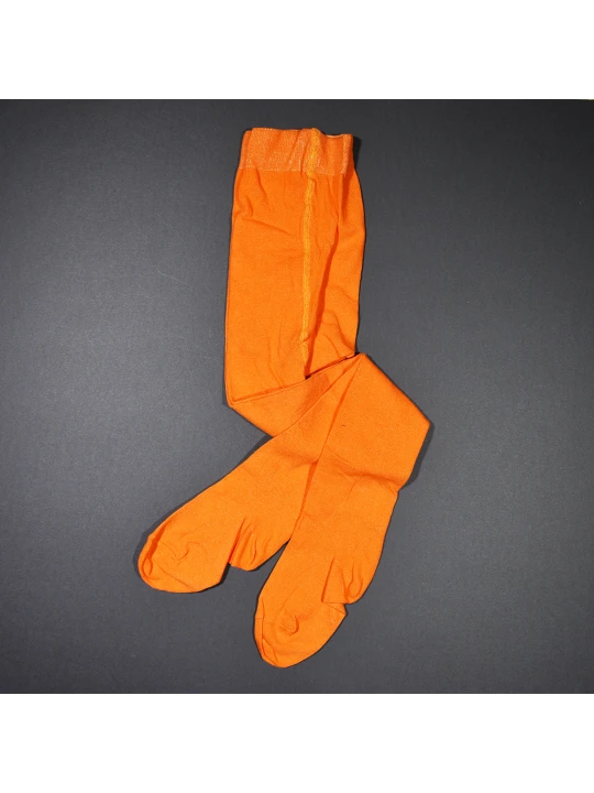 Детски чорапогащник за момиче Плътен в оранжево Детски чорапогащник за момиче Плътен в оранжево