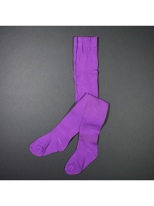 Детски чорапогащник за момиче Плътен в лилаво Детски чорапогащник за момиче Плътен в лилаво