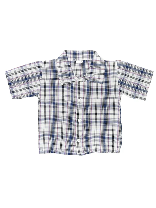 Детска лятна риза на райе за момче Детска лятна риза на райе за момче