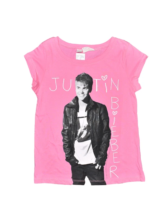 Интересна детска тениска в розово Интересна детска тениска в розово