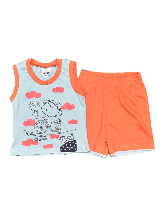 Бебешки летен комплект за момче Бебешки летен комплект за момче