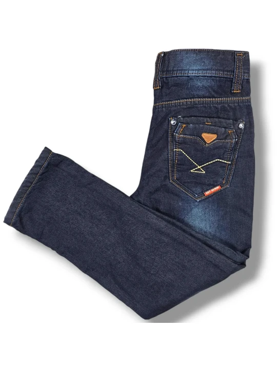 Ватирани детски дънки за момче меки и комфортни Ватирани детски дънки за момче меки и комфортни