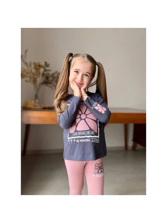 Детски екип за момиче Високо качество Детски екип за момиче Високо качество