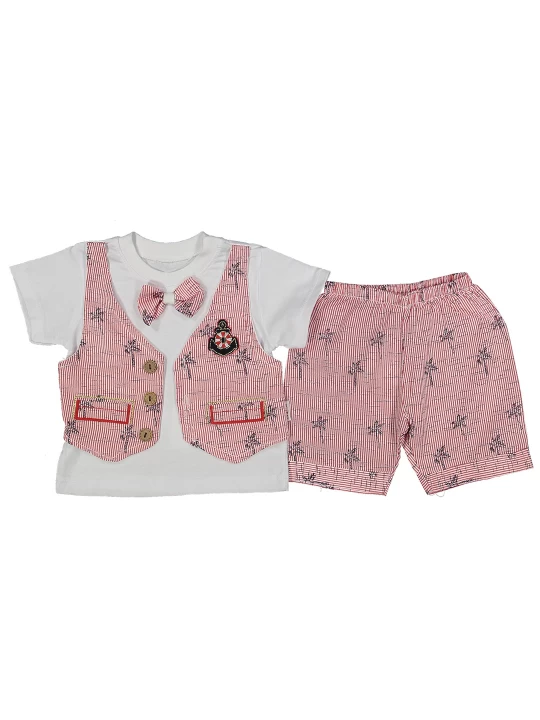 Бебешки летен комплект за момче Бебешки летен комплект за момче