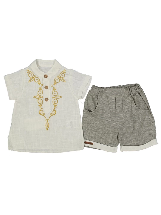 Бебешки летен комплект за момче Бебешки летен комплект за момче