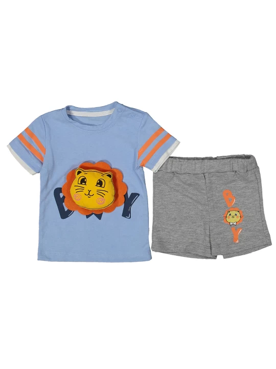 Бебешки летен комплект за момче Бебешки летен комплект за момче