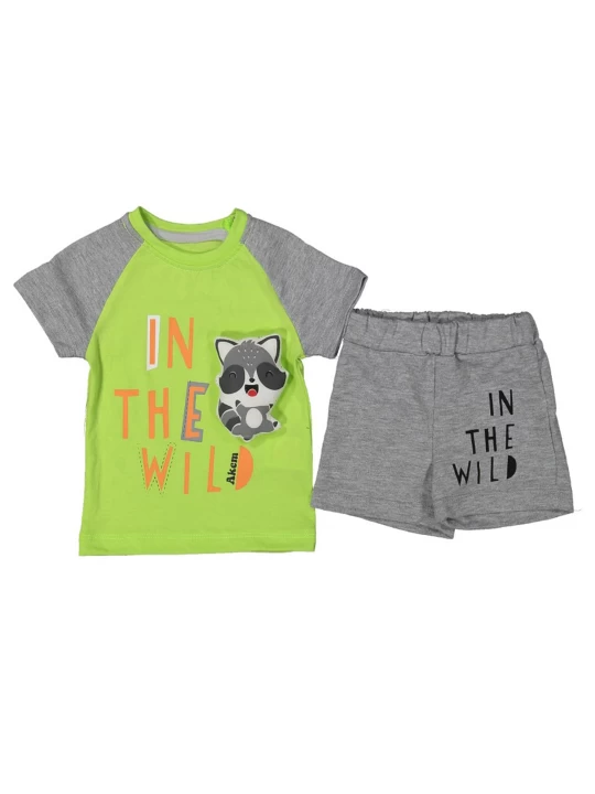 Бебешки летен комплект за момче Бебешки летен комплект за момче