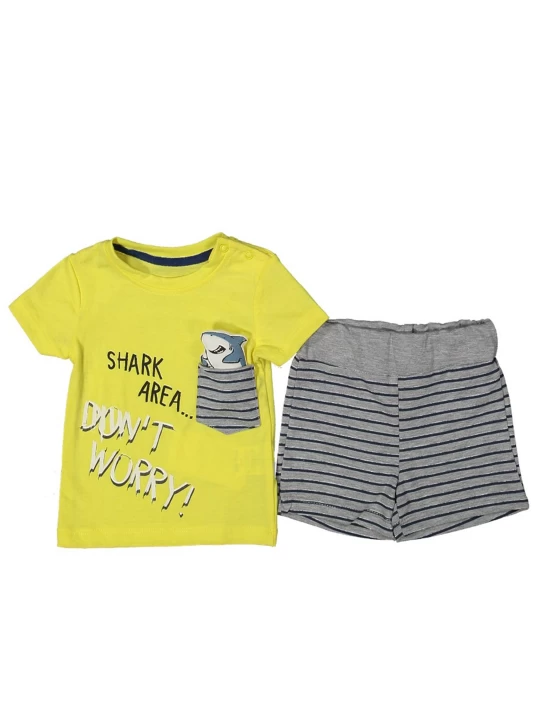 Бебешки летен комплект за момче Бебешки летен комплект за момче