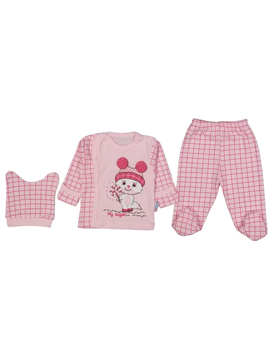 Бебешки комплект 'Захарно момиченце' – 3 Части Бебешки комплект 'Захарно момиченце' – 3 Части