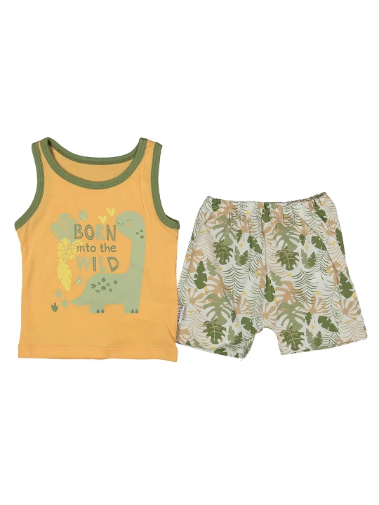 Бебешки летен комплект за момче Бебешки летен комплект за момче