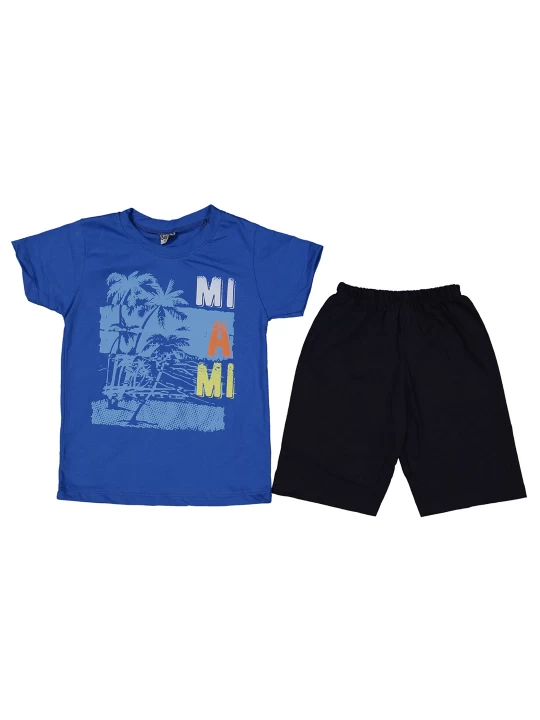 Свежестта на плажа - Детски летен комплект за момче Свежестта на плажа - Детски летен комплект за момче