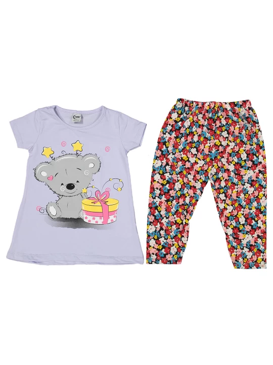 Цветна магия: Детски летен комплект с уникален дизайн на коала Цветна магия: Детски летен комплект с уникален дизайн на коала