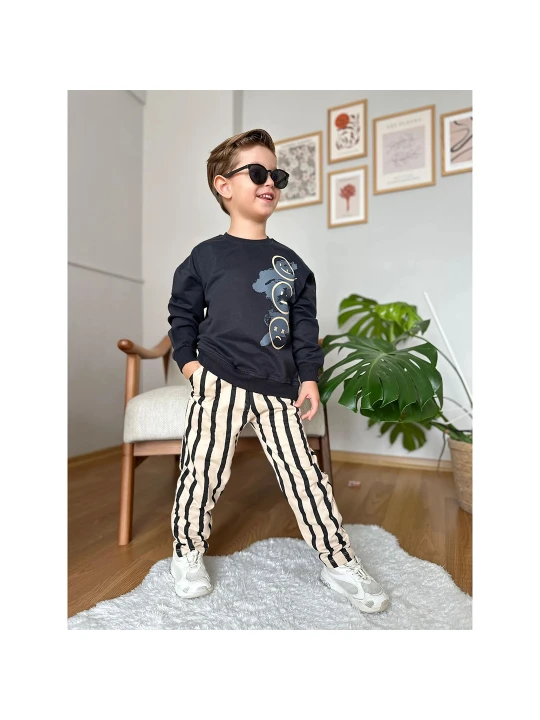 Детски екип за момче Високо качество Детски екип за момче Високо качество