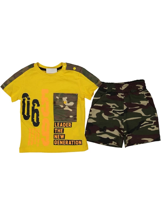 Бебешки летен комплект за момче Бебешки летен комплект за момче