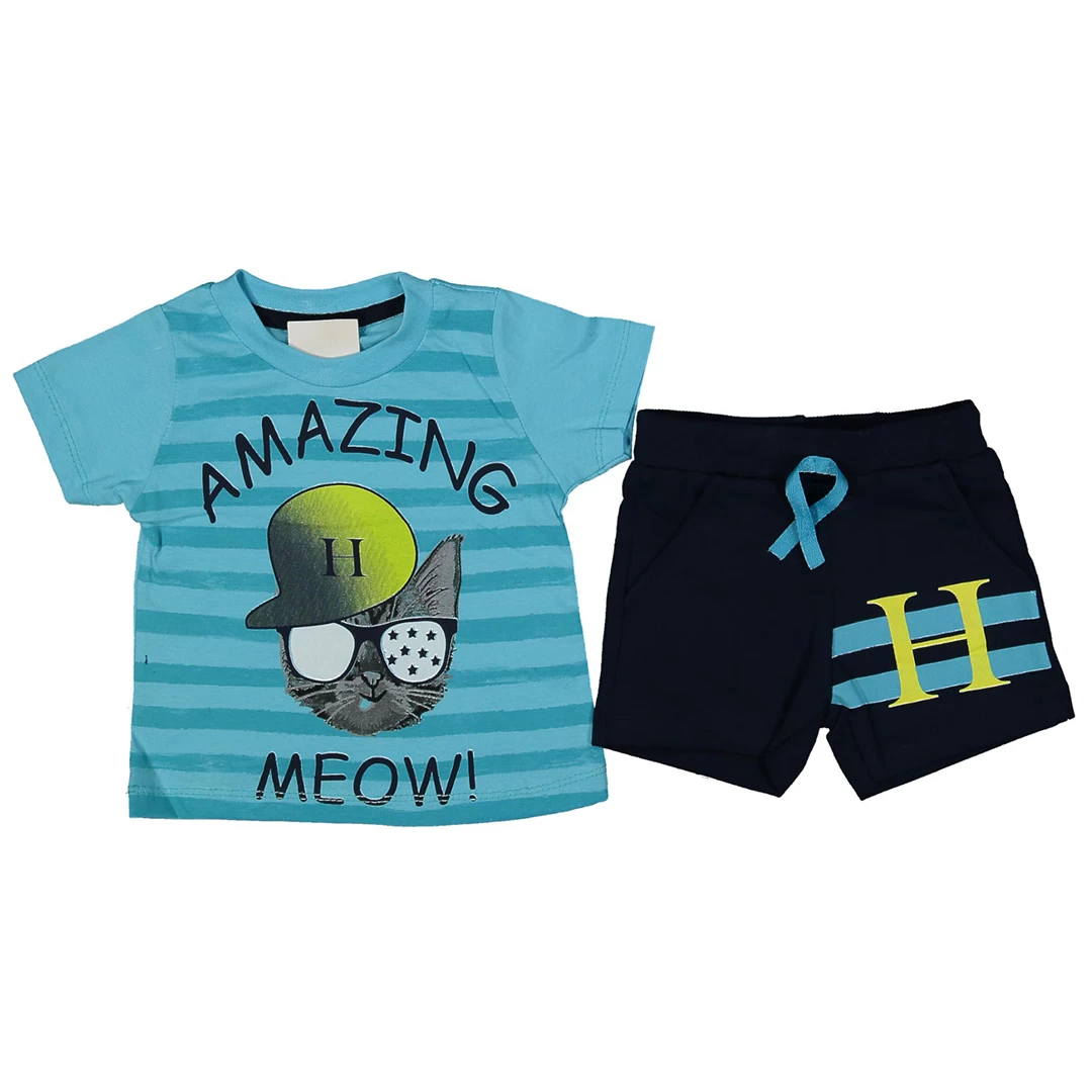 Бебешки летен комплект за момче