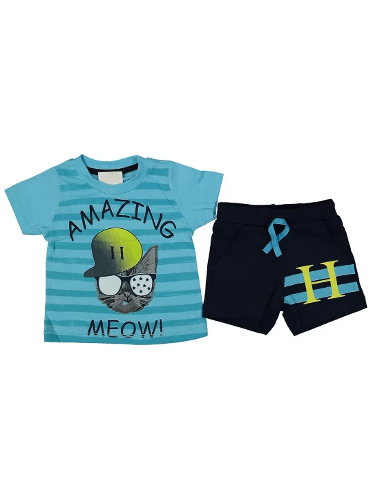 Бебешки летен комплект за момче