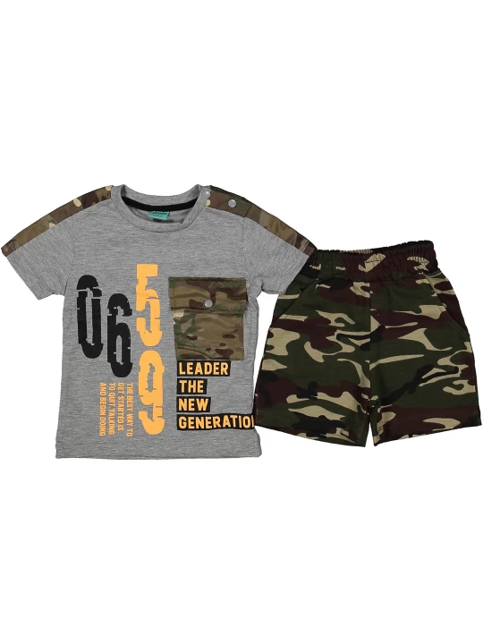 Бебешки летен комплект за момче Бебешки летен комплект за момче