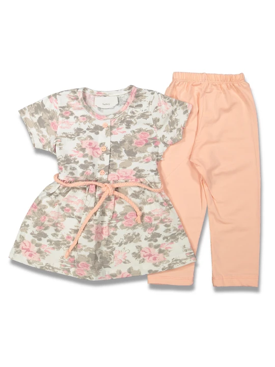 Детски летен комплект за момиче от 2 части Детски летен комплект за момиче от 2 части