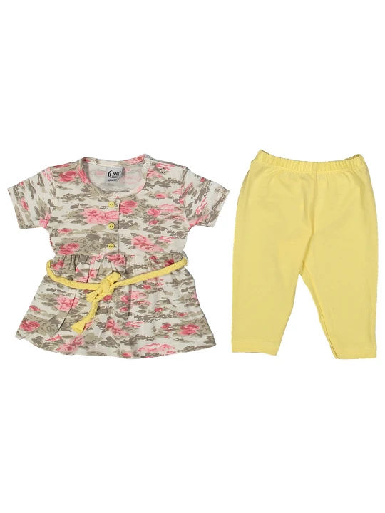 Летен Бебешки комплект за момиче от две части