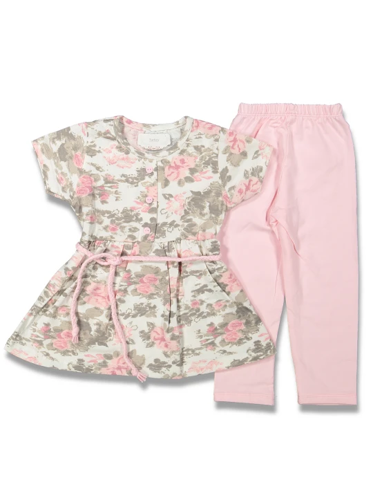Детски летен комплект за момиче от 2 части Детски летен комплект за момиче от 2 части