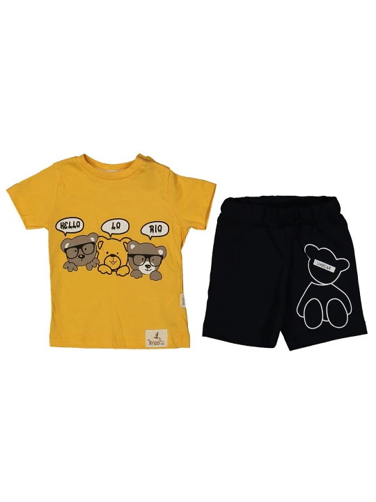 Детски летен комплект за момче от 2 части Детски летен комплект за момче от 2 части