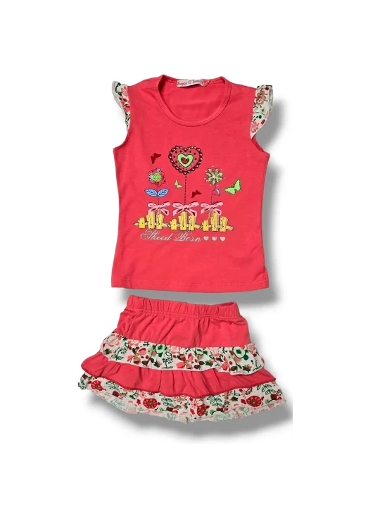 Бебешки летен комплект за момиче Бебешки летен комплект за момиче
