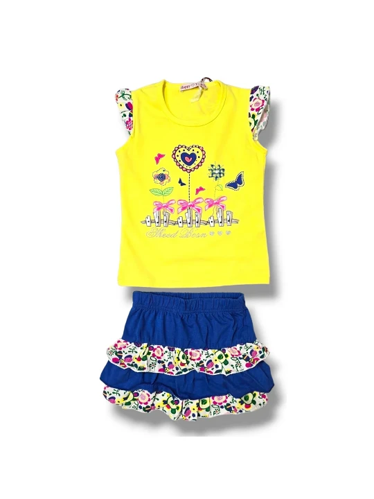 Бебешки летен комплект за момиче Бебешки летен комплект за момиче