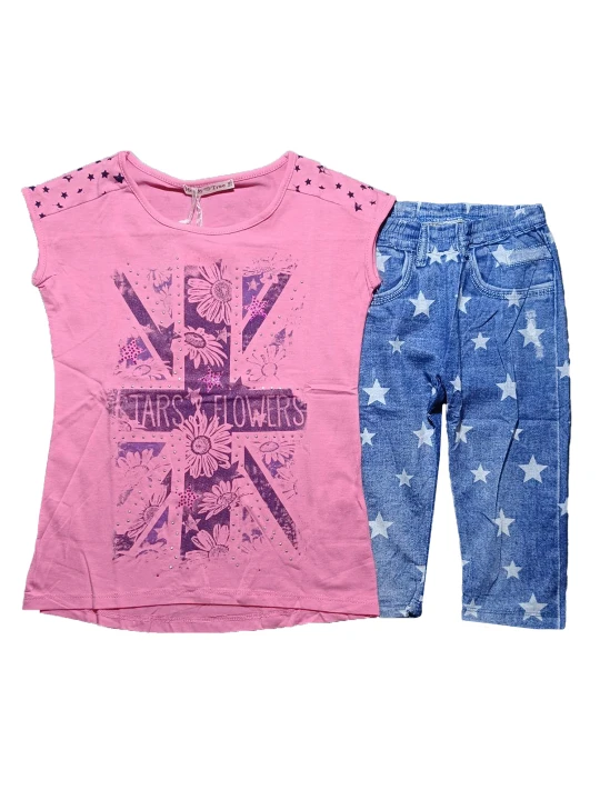 Детски летен комплект за момиче Детски летен комплект за момиче