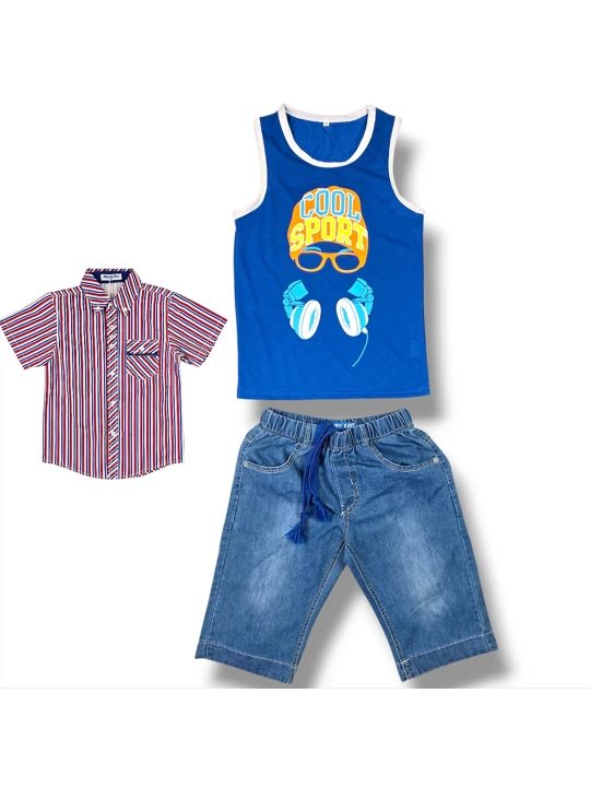 Детски летен комплект за момче Детски летен комплект за момче
