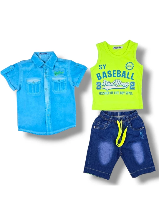 Детски летен комплект за момче Детски летен комплект за момче
