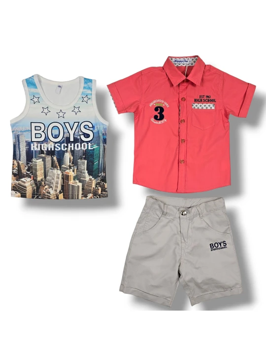 Детски летен комплект за момче Детски летен комплект за момче