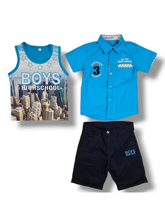Детски летен комплект за момче Детски летен комплект за момче