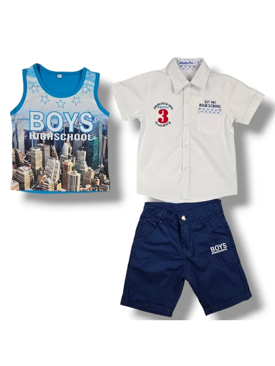 Детски летен комплект за момче Детски летен комплект за момче