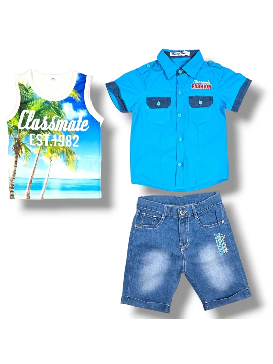 Детски летен комплект за момче Детски летен комплект за момче