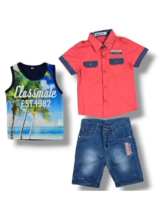 Детски летен комплект за момче Детски летен комплект за момче