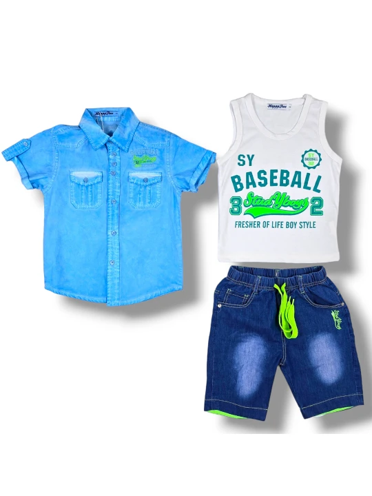 Детски летен комплект за момче Детски летен комплект за момче