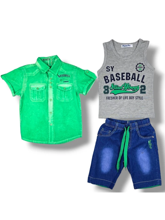 Детски летен комплект за момче Детски летен комплект за момче