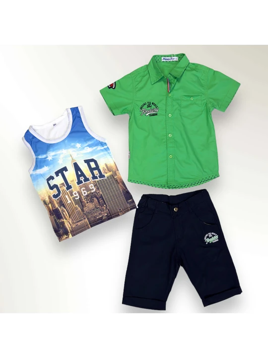 Детски летен комплект за момче Детски летен комплект за момче