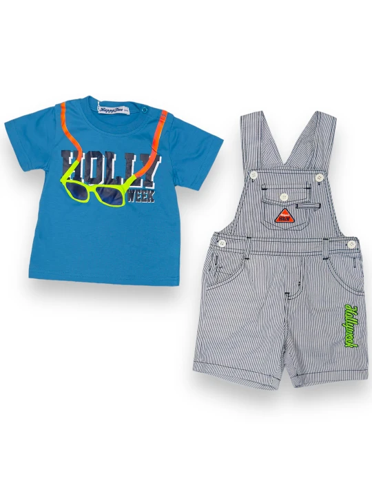Бебешки летен комплект за момче Бебешки летен комплект за момче