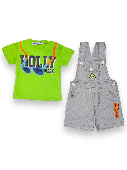 Бебешки летен комплект за момче Бебешки летен комплект за момче